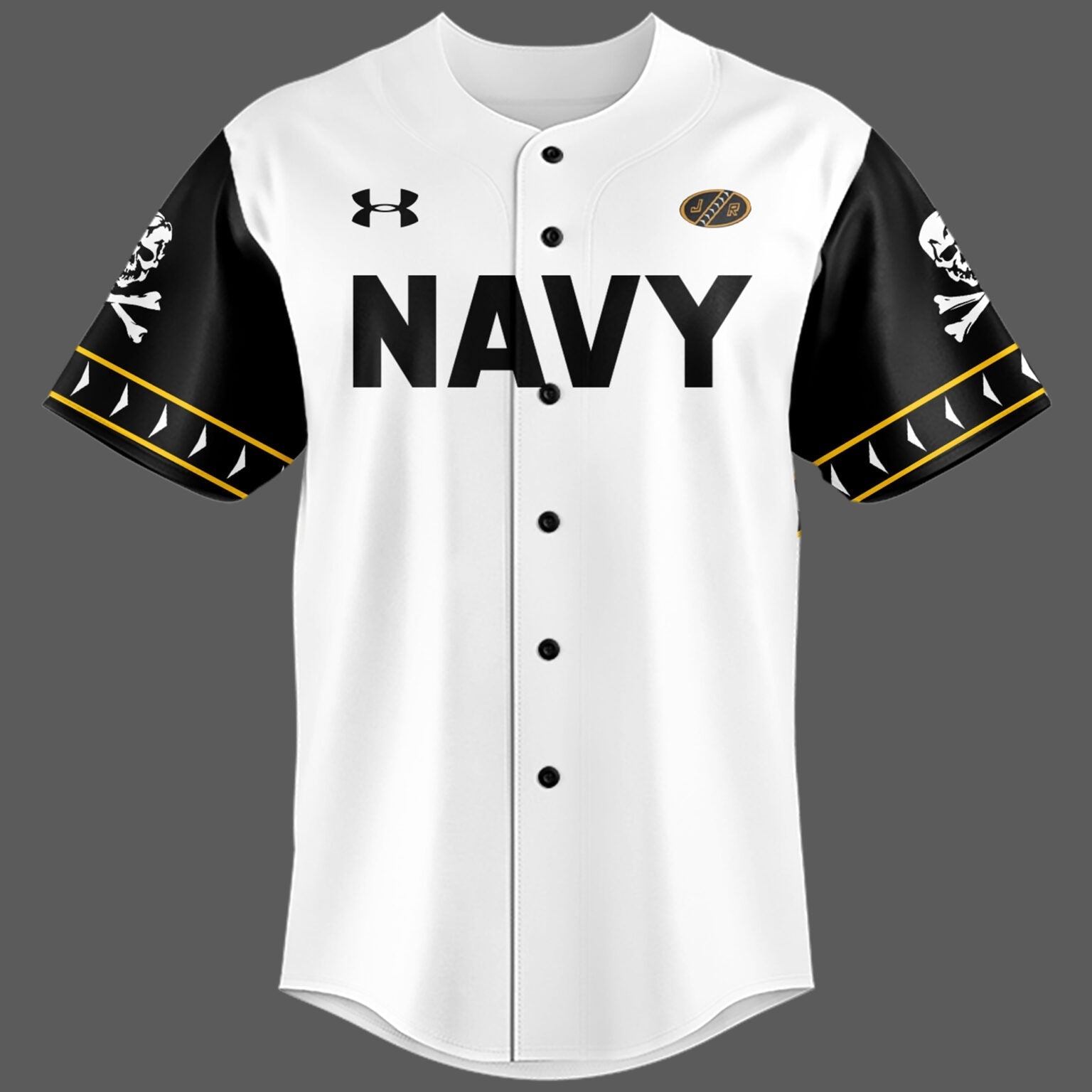 Special 2025 Jolly Rogers Navy Midshipmen Baseball Jersey