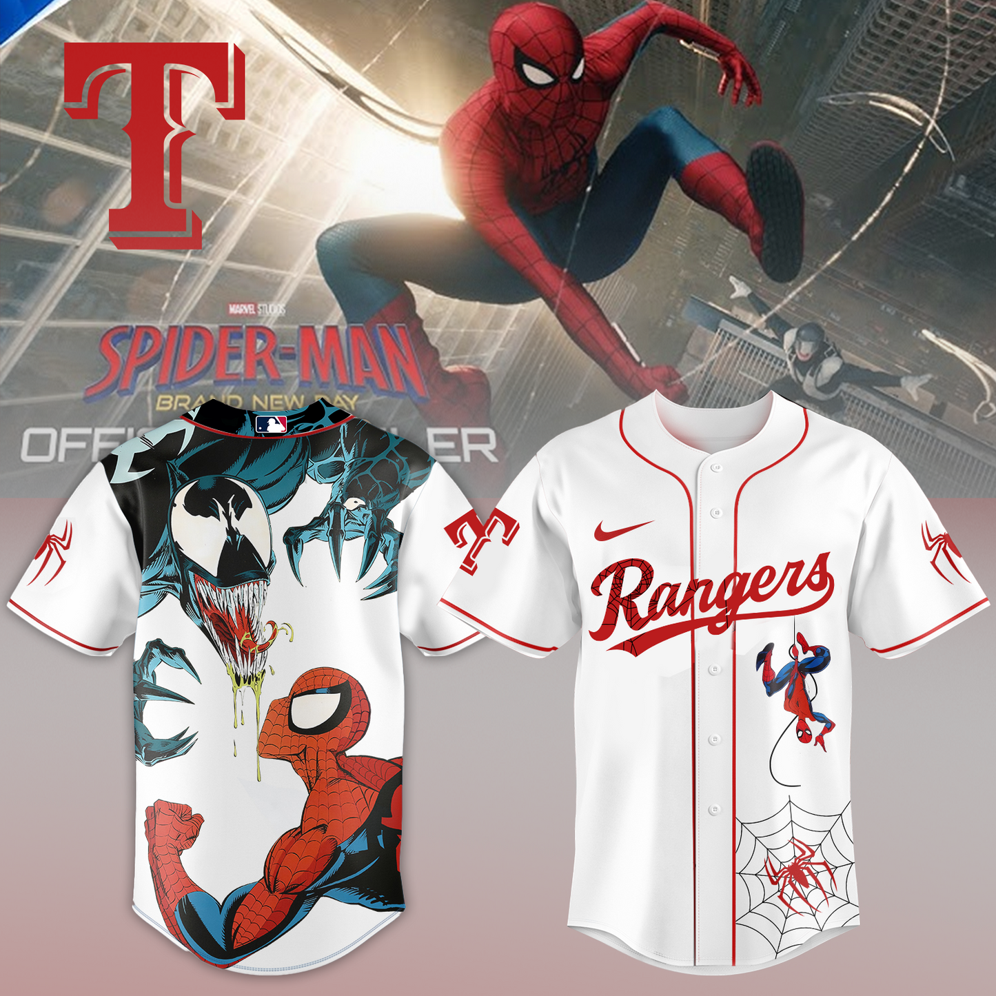 MLB ALL TEAM x Spider Man: Brand New Day Jersey | DX68