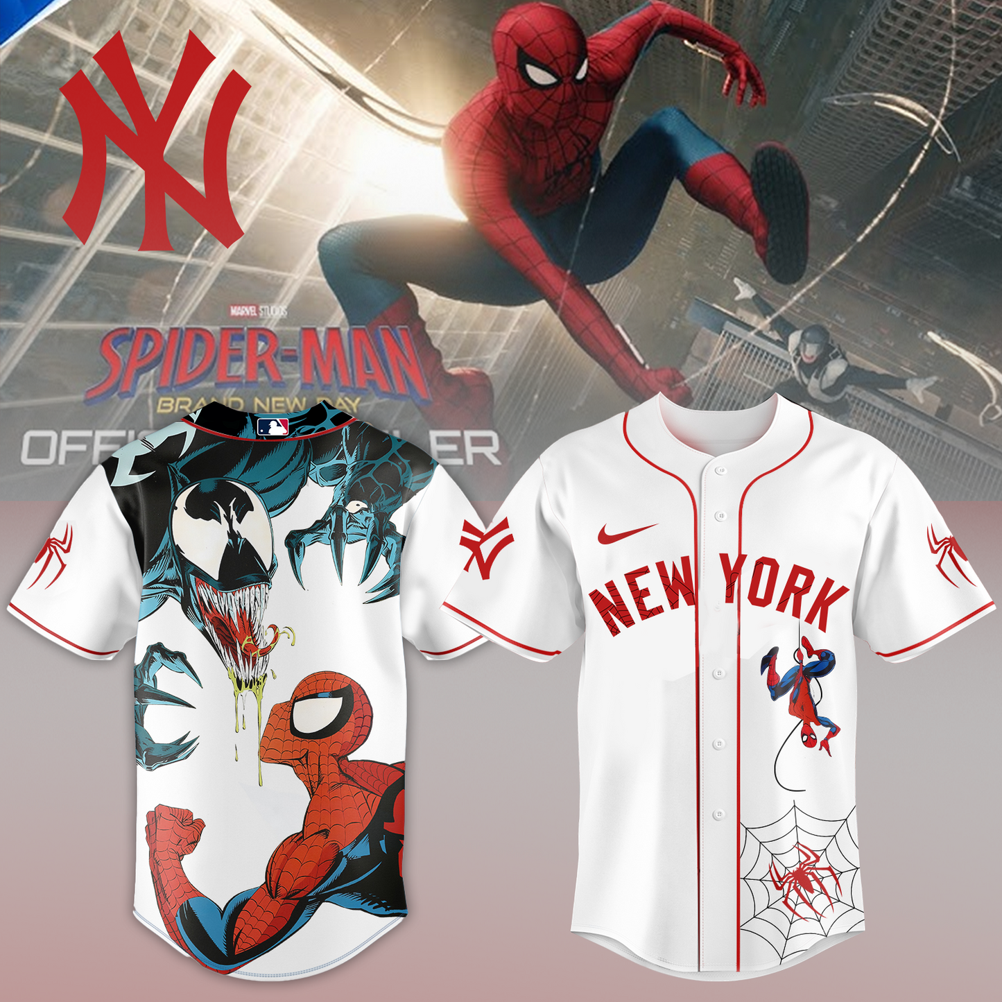MLB ALL TEAM x Spider Man: Brand New Day Jersey | DX68