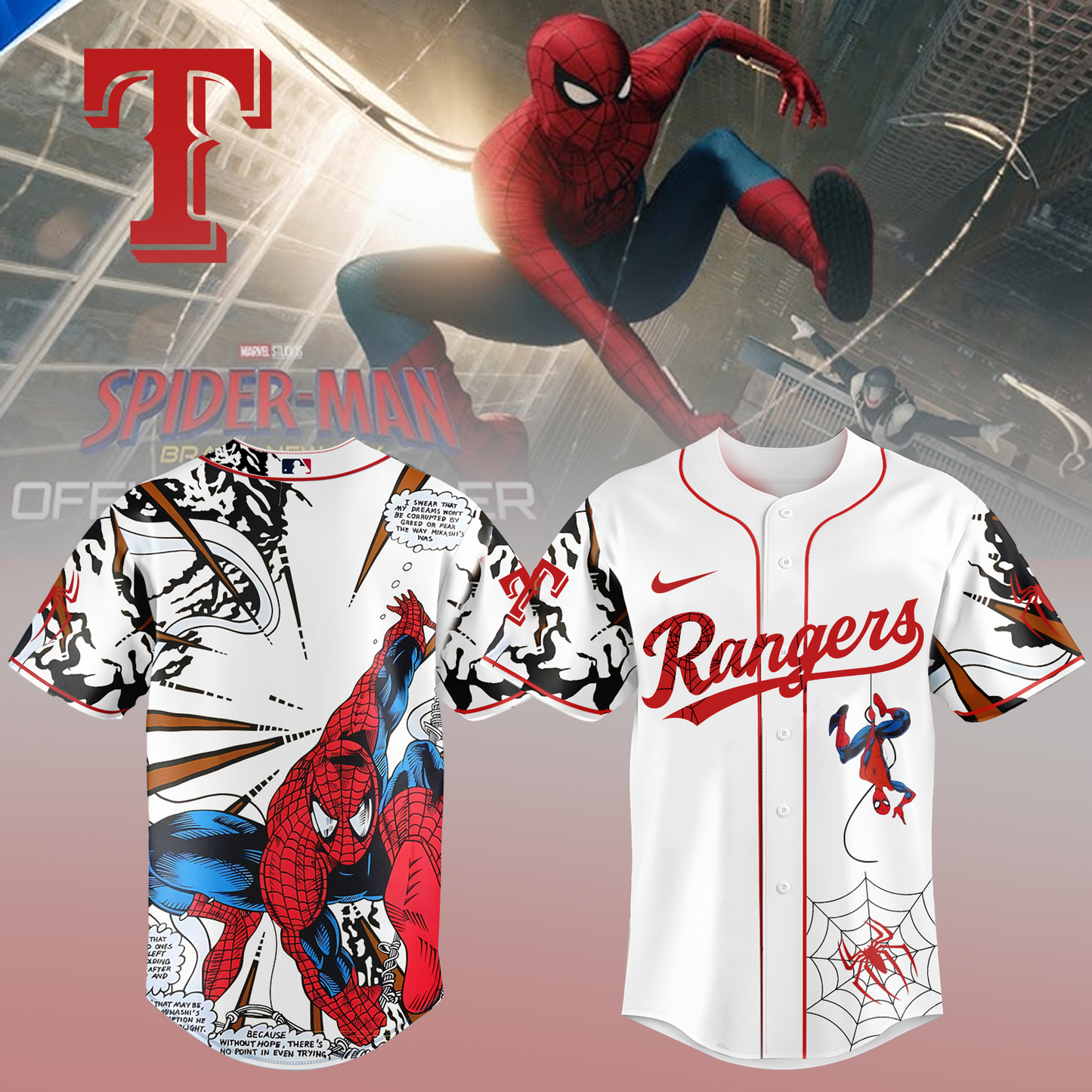 MLB ALL TEAM x Spider Man: Brand New Day Jersey | JC67