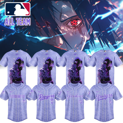 MLB ALL TEAM x Naruto "Sasuke" Limited Jersey | KX12