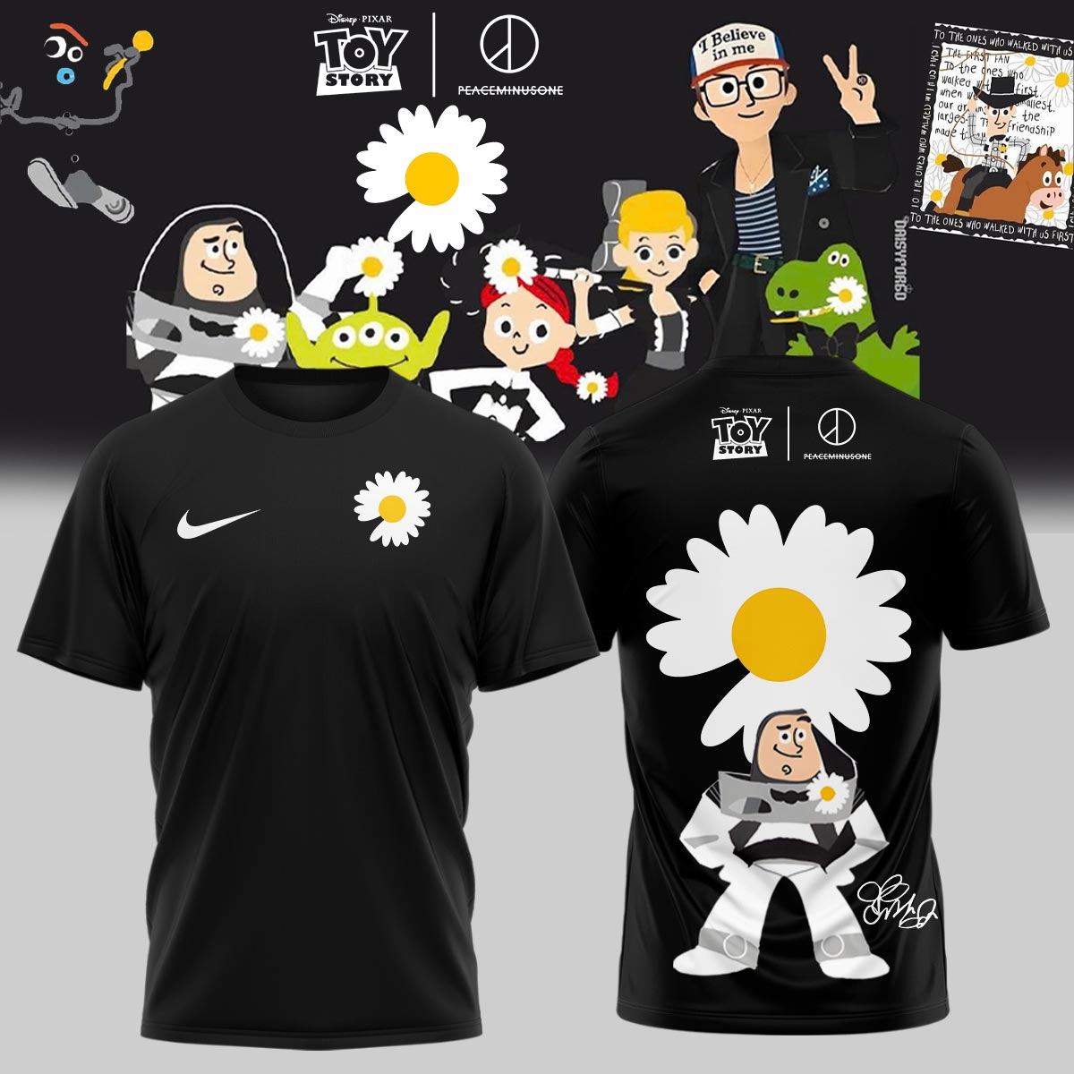 G-Dragon PEACEMINUSONE x Toy Story Graphic TShirt