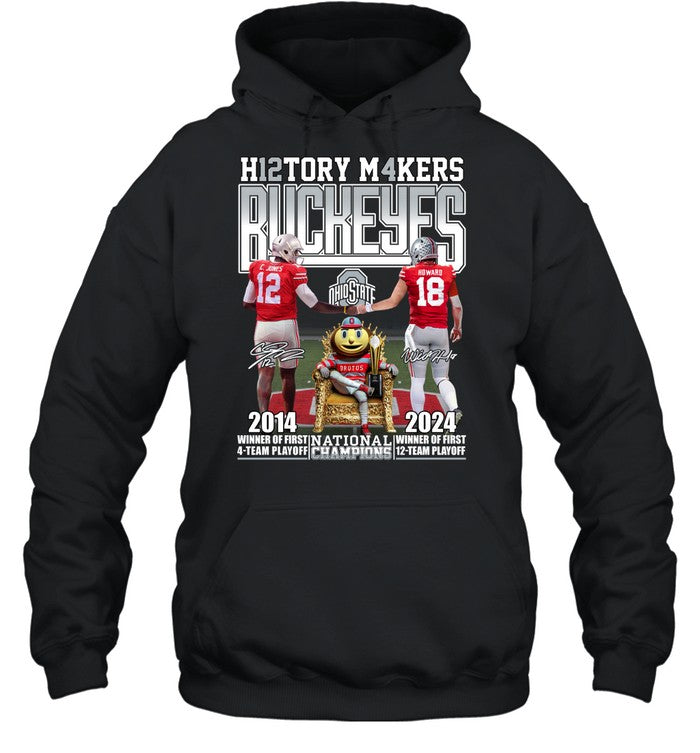 History Makers - Ohio State Buckeyes Shirt National Champions Limited Edition