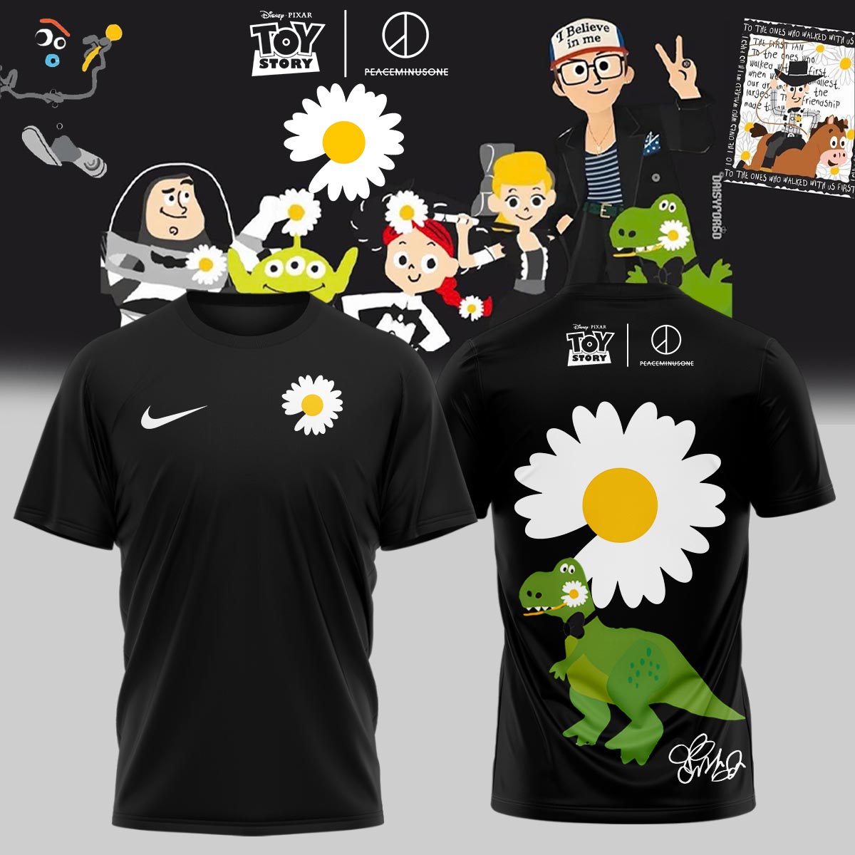 G-Dragon PEACEMINUSONE x Toy Story Streetwear Tee