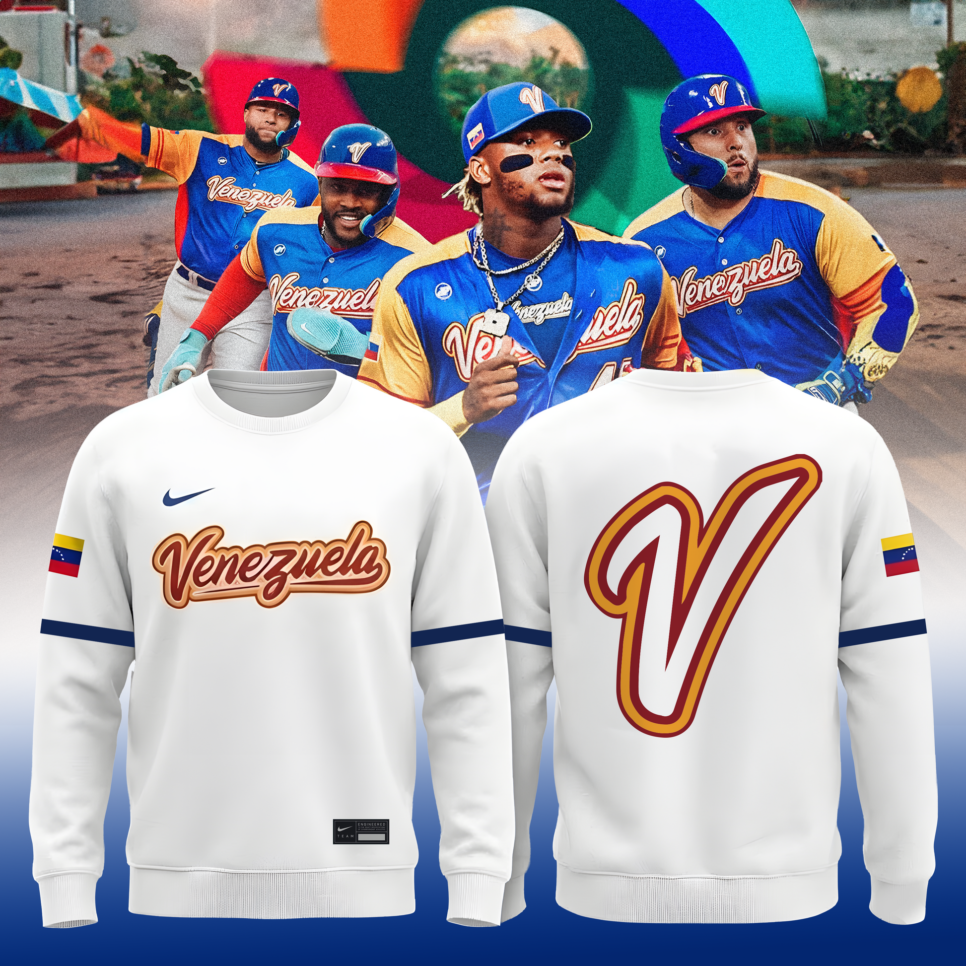 Venezuela Baseball 2026 World Baseball Classic Sweatshirt