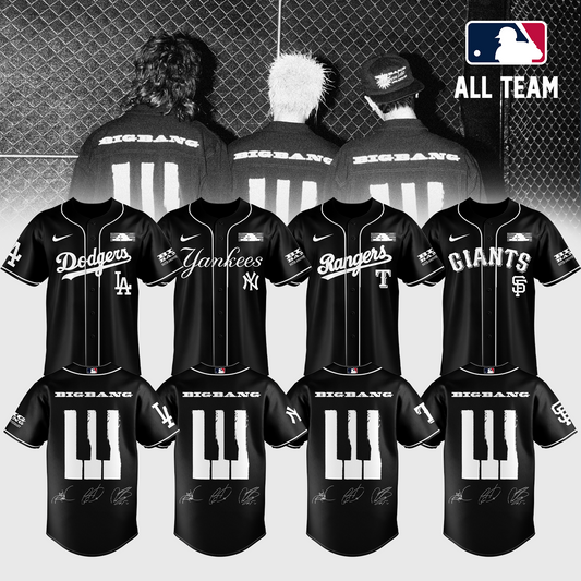 BIGBANG x MLB Baseball Jersey - K-Pop Limited Edition