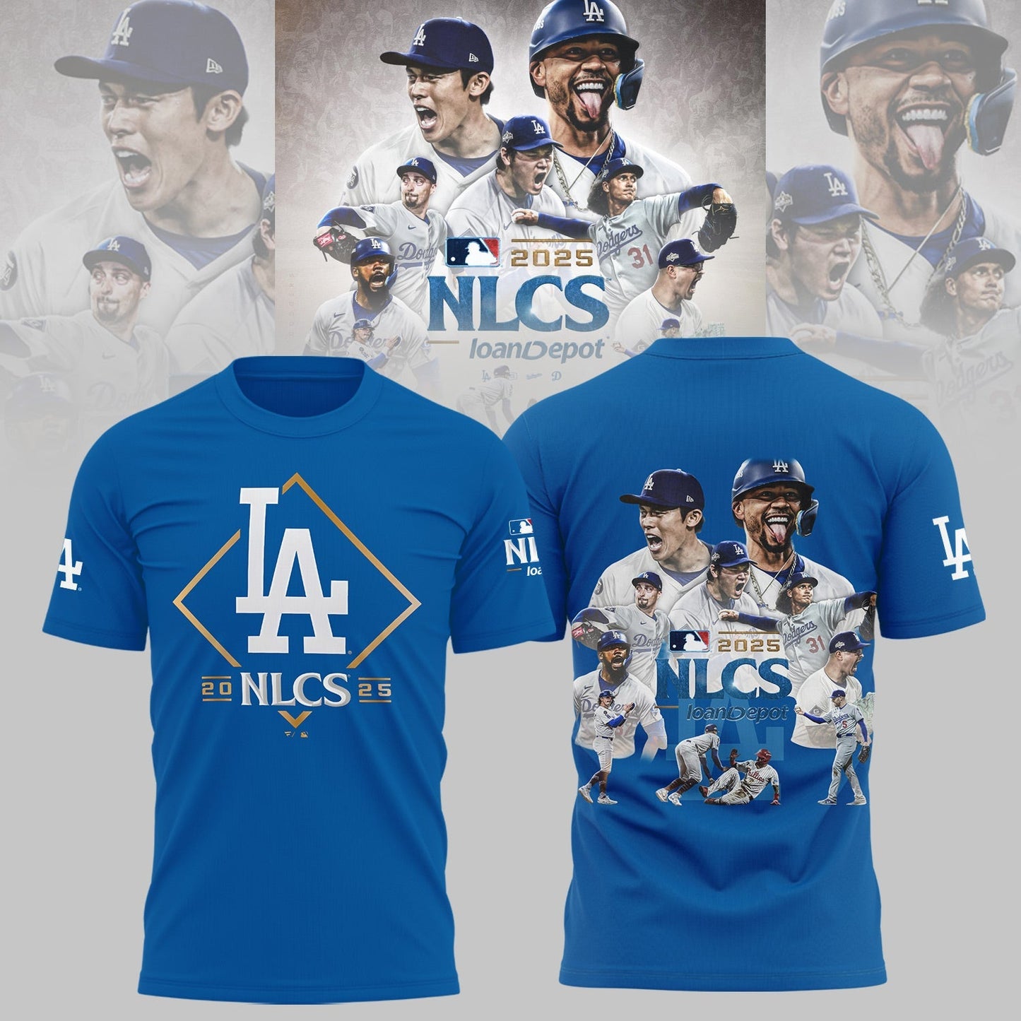 NLCS – Let’s Go Dodgers Gear For Fan - Let’s Go Dodgers T-Shirt