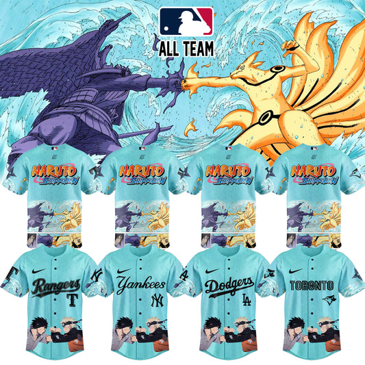 MLB ALL TEAM x Naruto "Naruto x Sasuke" Limited Jersey | WP22