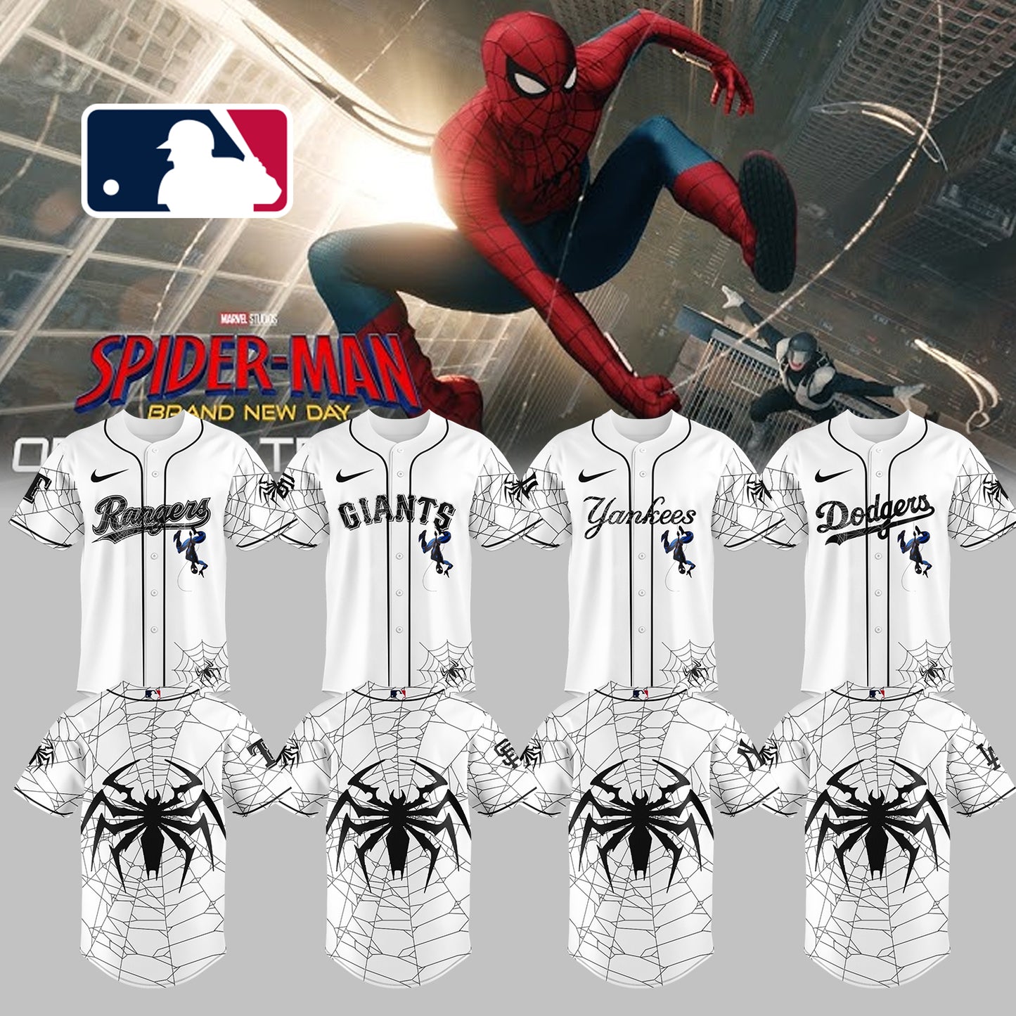 MLB ALL TEAM x Spider Man: Brand New Day Jersey | FX47