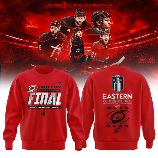 Eastern Conference Final 2026 Commemorative Sweater - Carolina Hurricanes Keepsake Apparel