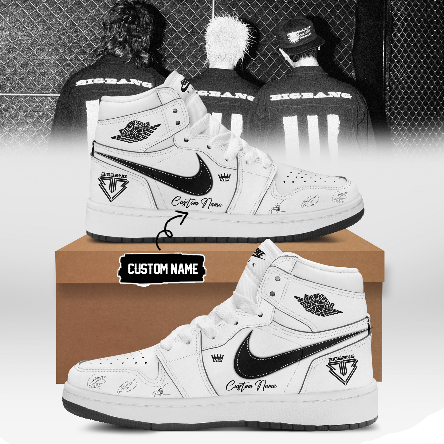BIGBANG Shoes Design 3 - Premium Sneakers