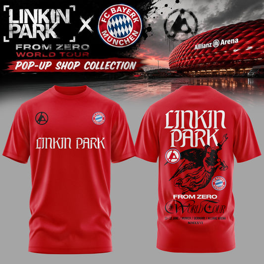Linkin Park x FC Bayern München From Zero World Tour Limited T-Shirt | SQ36
