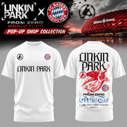 Linkin Park x FC Bayern München From Zero World Tour Limited T-Shirt | CV34