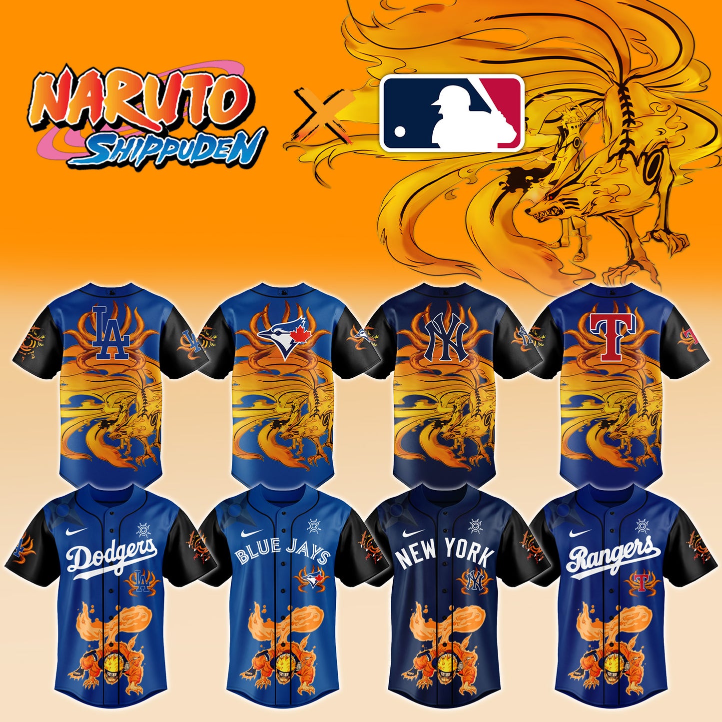 MLB ALL TEAM x Naruto Limited Jersey | GP54