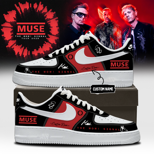 Muse The Wow! Signal Tour 2026 Limited Edition Signature Shoes 5 - Fan Collection