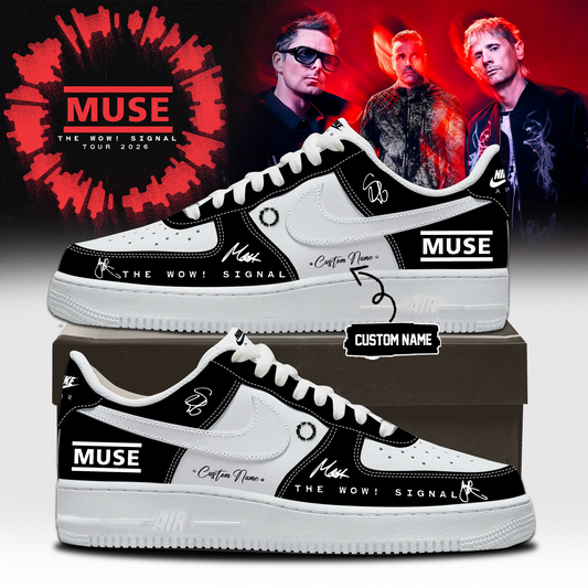 Muse The Wow! Signal Tour 2026 Limited Edition Signature Shoes 3 - Tour Collection