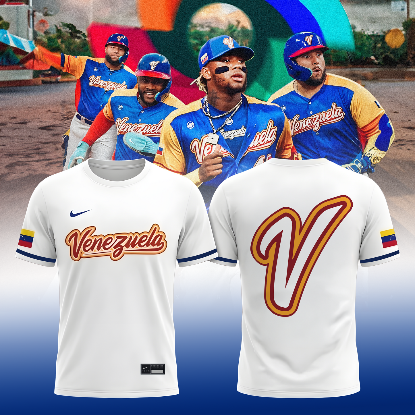 Venezuela Baseball 2026 World Baseball Classic T-Shirt