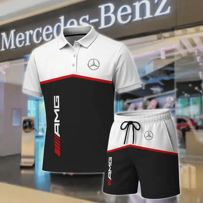 High Quality Men's Mercedes Polo Set MERCEDES-PO+STK-MR01498704