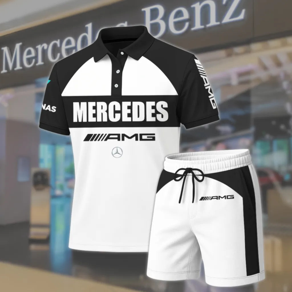High Quality Men's Mercedes Polo Set MERCEDES-PO+STK-MR01498718