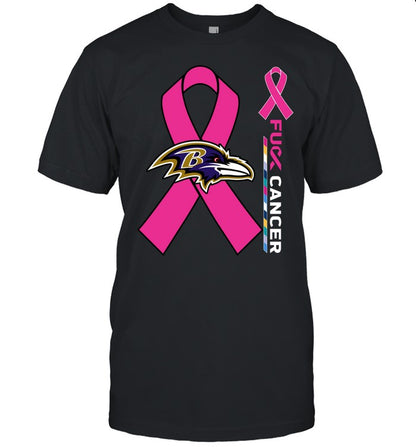 Baltimore Ravens F Cancer Shirt