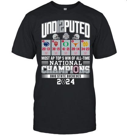 Ohio UND12PUTED - Ohio State Buckeyes Shirt National Champions Limited Edition