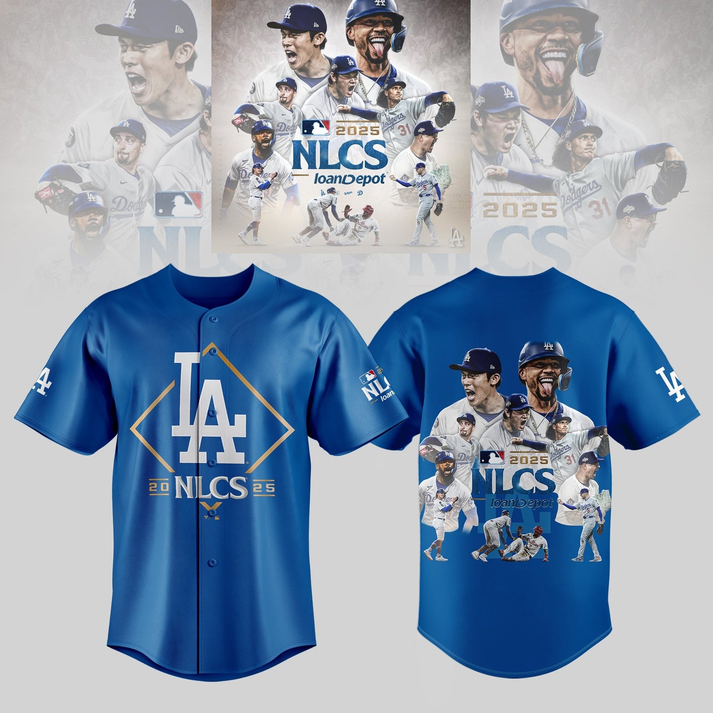 NLCS – Let’s Go Dodgers Gear For Fan - Let’s Go Dodgers Jersey