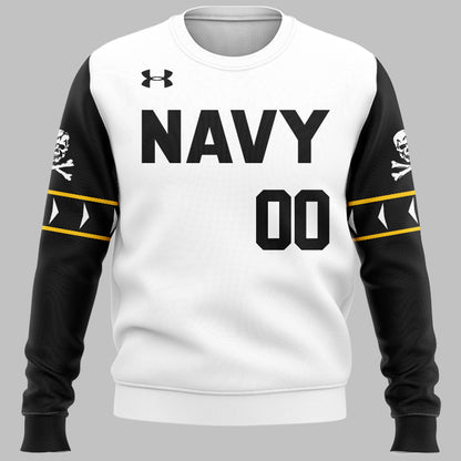 Special 2025 Jolly Rogers Navy Midshipmen Baseball Sweatshirt