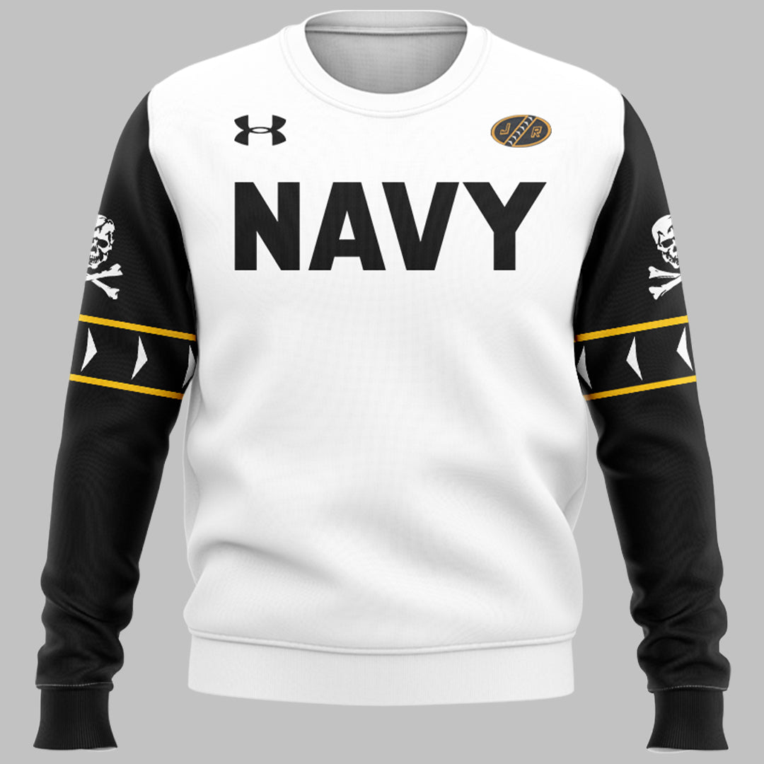 Special 2025 Jolly Rogers Navy Midshipmen Baseball Sweatshirt