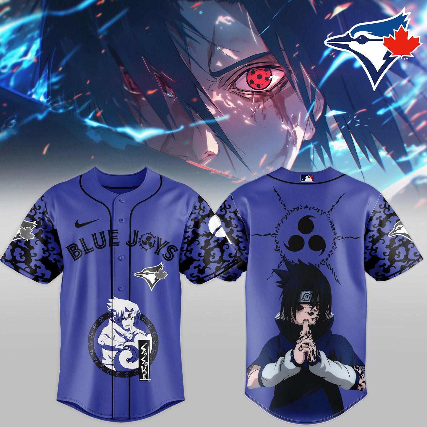 MLB ALL TEAM x Naruto "Sasuke" Limited Jersey | FQ56