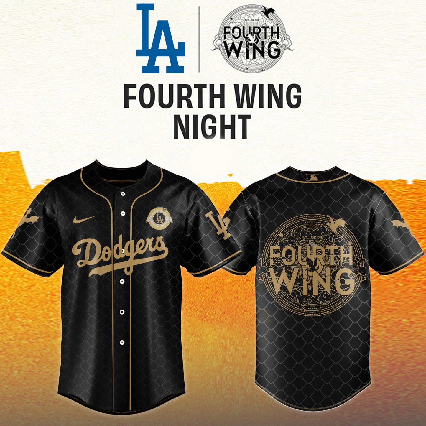 MLB ALL TEAMS x Fourth Wing Night Jersey | CM76