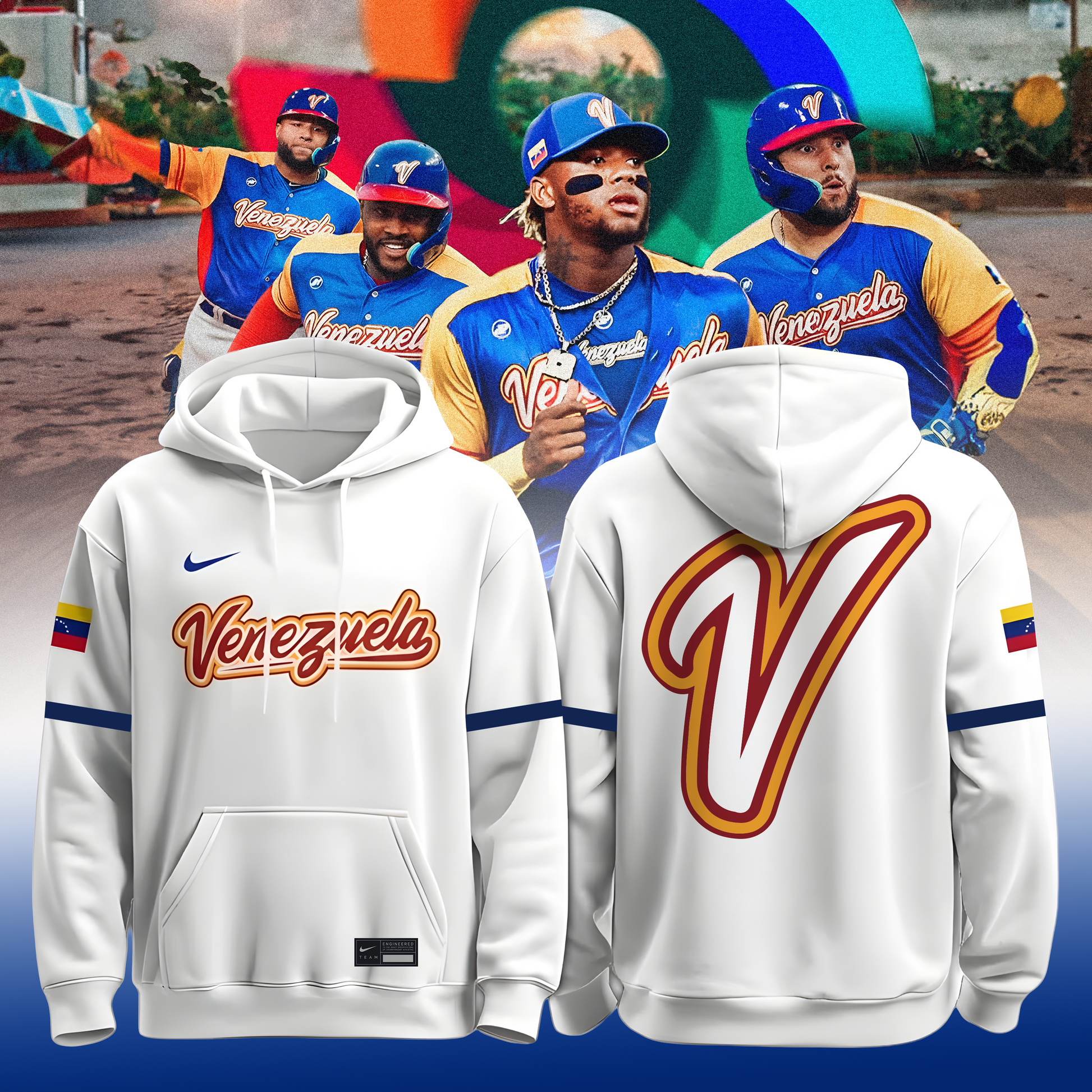 Venezuela Baseball 2026 World Baseball Classic Hoodie