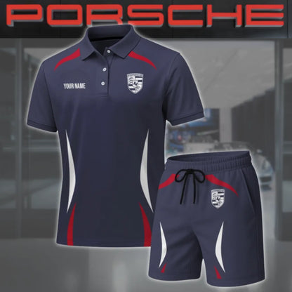 High Quality Customized Men's Porsche Polo Set PORSCHE-PO+STK-PS0741103