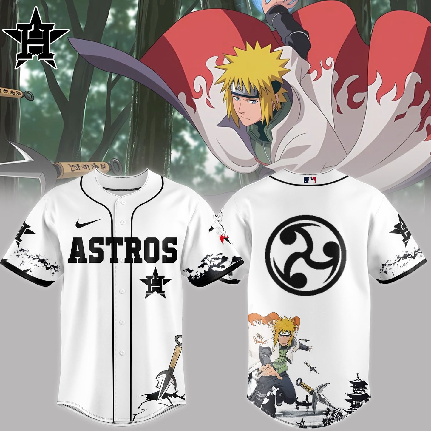 MLB ALL TEAM x Naruto "Minato" Limited Jersey | TP33