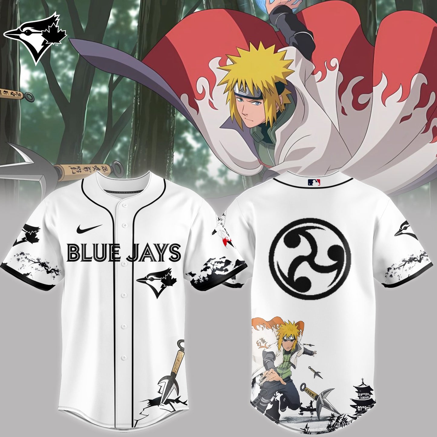 MLB ALL TEAM x Naruto "Minato" Limited Jersey | TP33