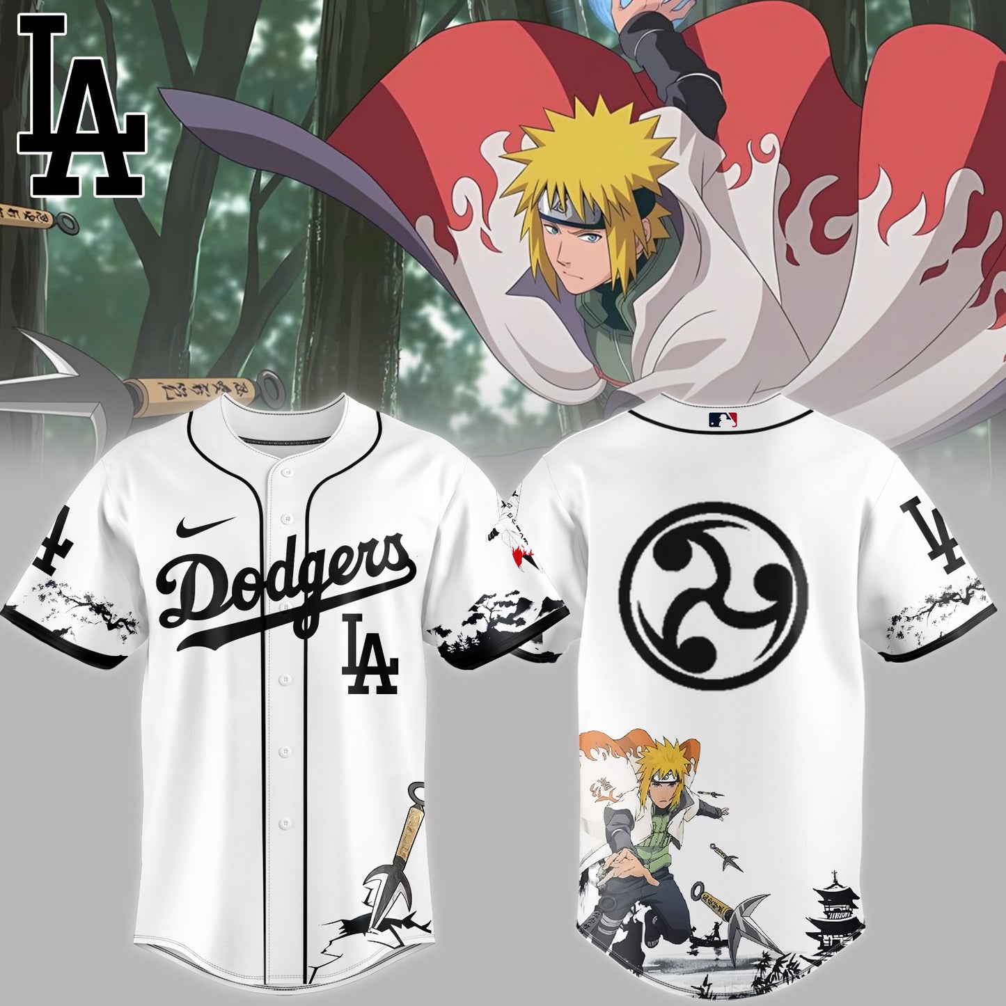 MLB ALL TEAM x Naruto "Minato" Limited Jersey | TP33