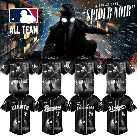 MLB ALL TEAM x Spider-Man Noir Limited Jersey | TT51