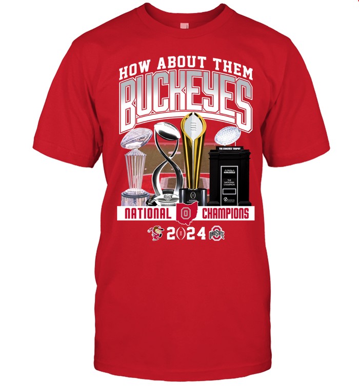 Ohio State Buckeyes Shirt National Champions Limited Edition, HOW ABOUT THEM BUCKEYES 2024
