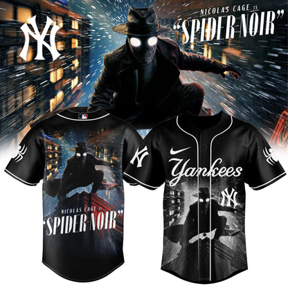 MLB ALL TEAM x Spider-Man Noir Limited Jersey | RJ50