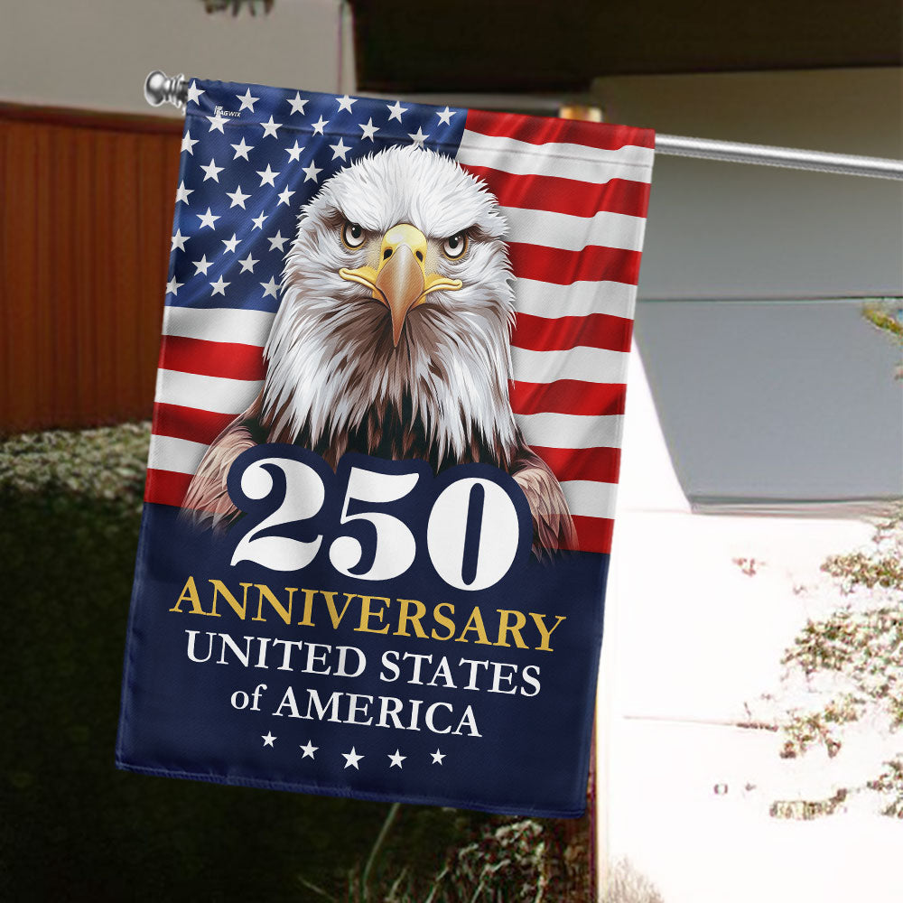 Flagwix American Flag - 250 Anniversary 1776 2026 United States Of America Patriotic Eagle