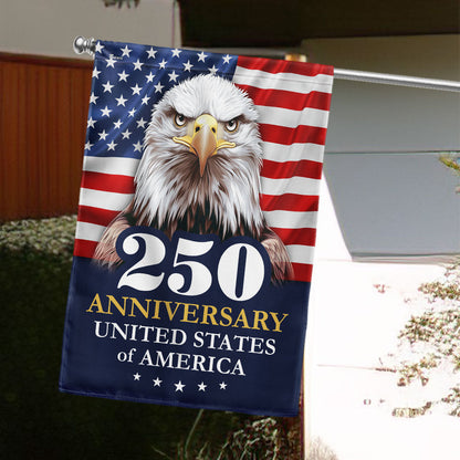 Flagwix American Flag - 250 Anniversary 1776 2026 United States Of America Patriotic Eagle