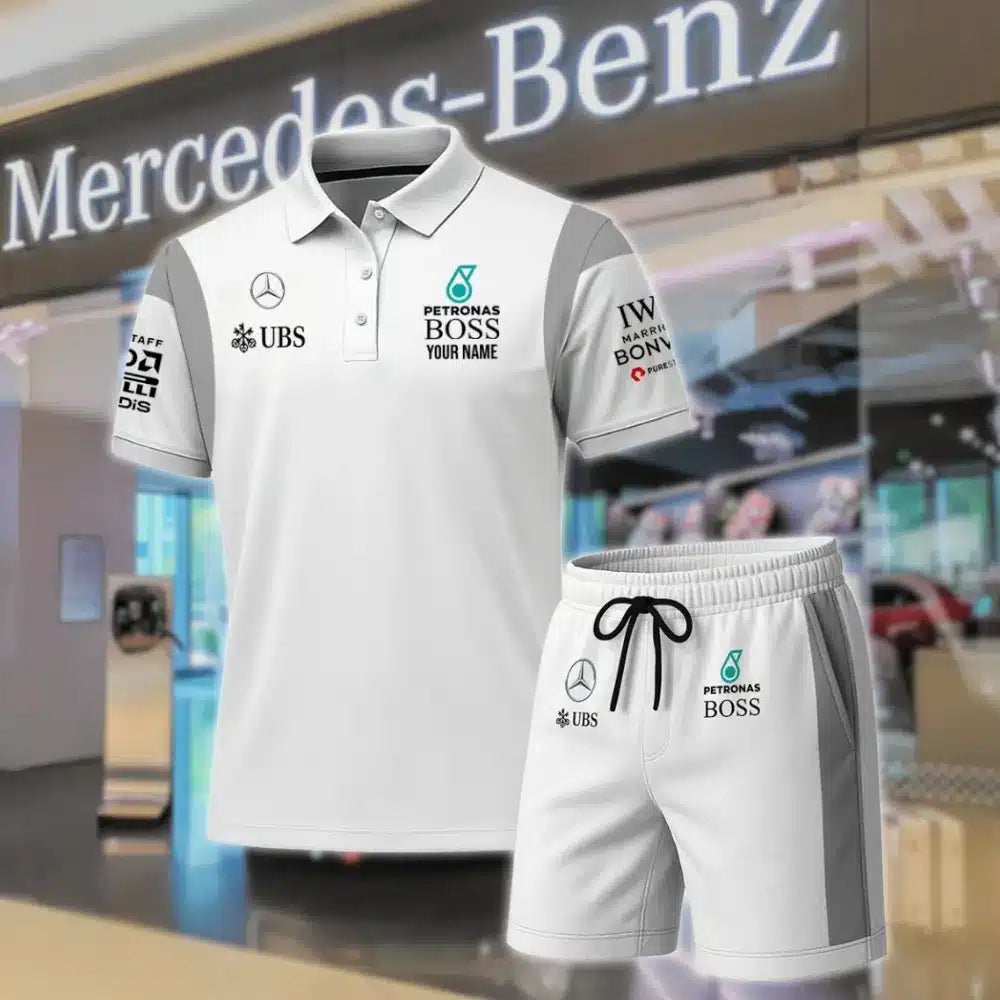 High Quality Men's Mercedes Polo Set MERCEDES-PO+STK-MR01498705