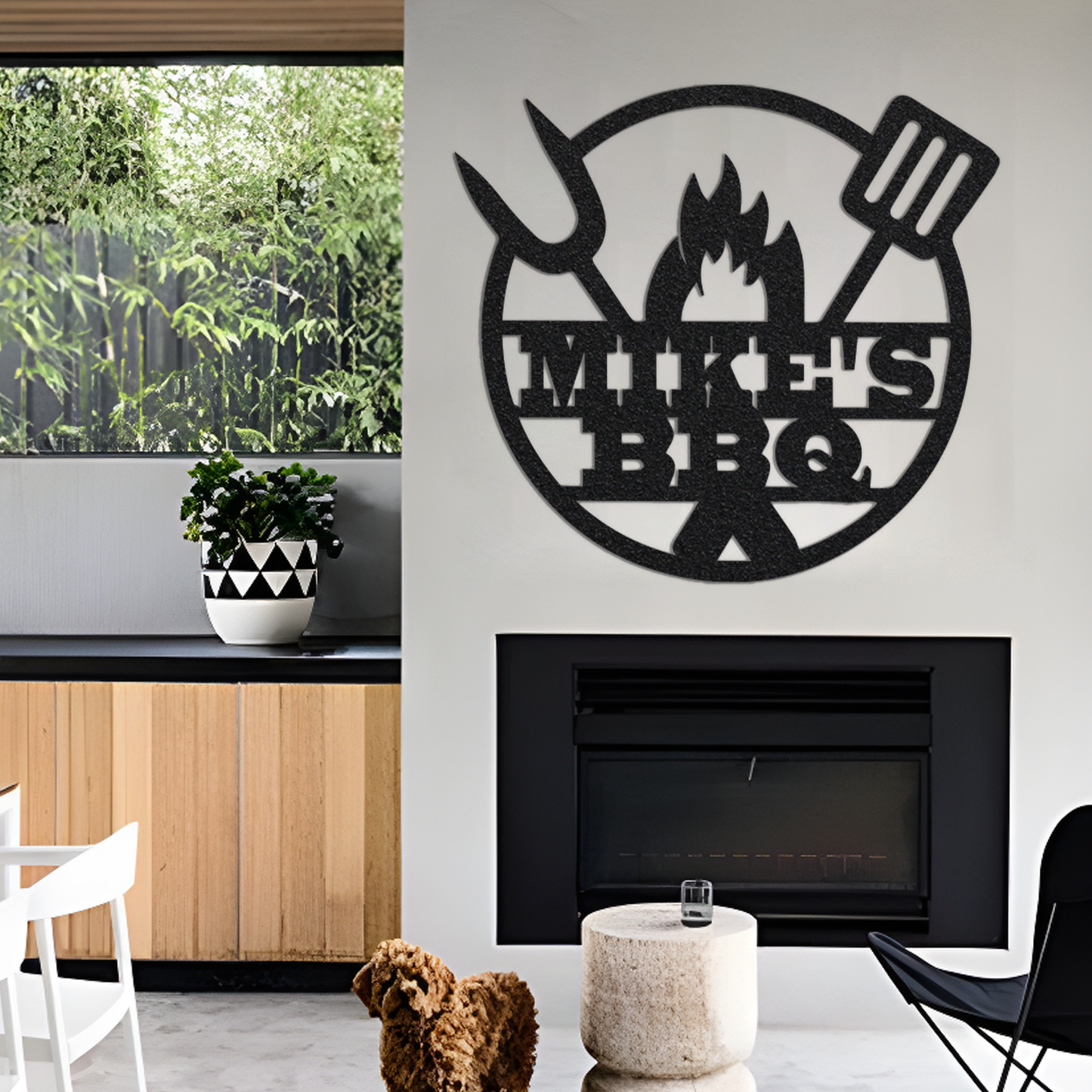 Custom BBQ Metal Wall Signs-Personalized BBQ Metal Wall Art-BBQ Metal Wall Decor- Personalized Grill Sign- Smoker And Grilling Gift- Bbq Art