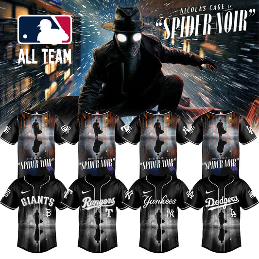 MLB ALL TEAM x Spider-Man Noir Limited Jersey | EU39