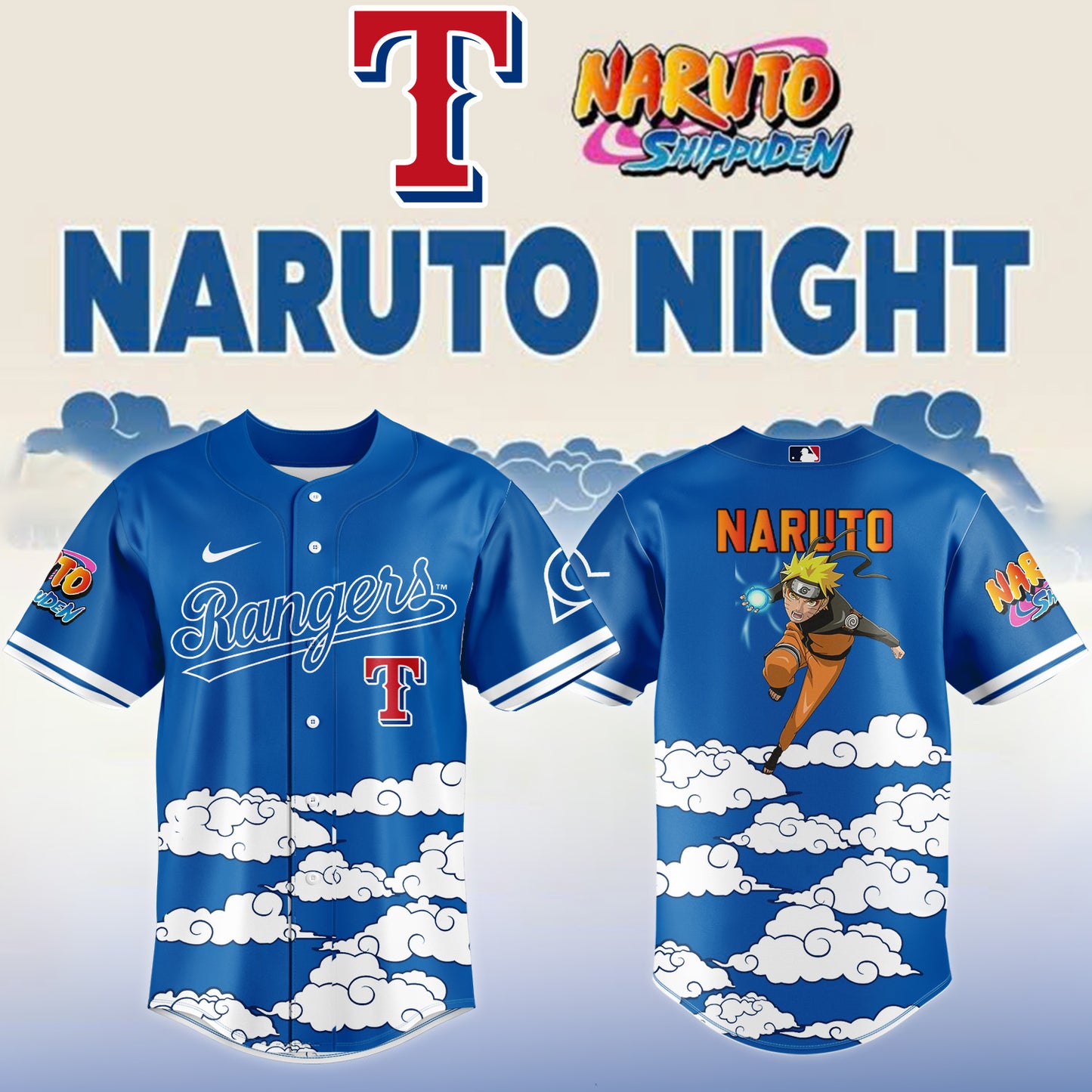 MLB ALL TEAM x Naruto Limited Jersey | QE68