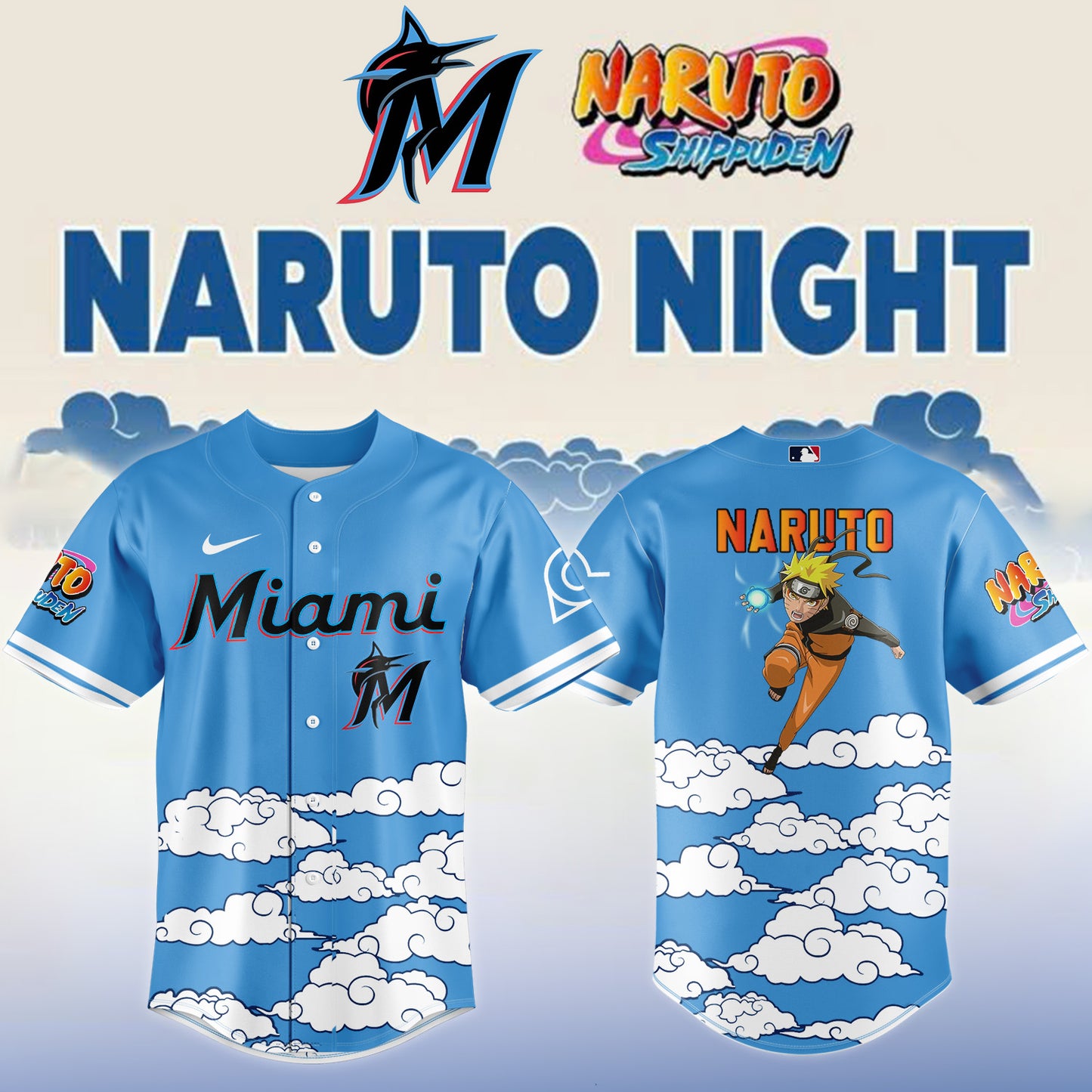 MLB ALL TEAM x Naruto Limited Jersey | QE68
