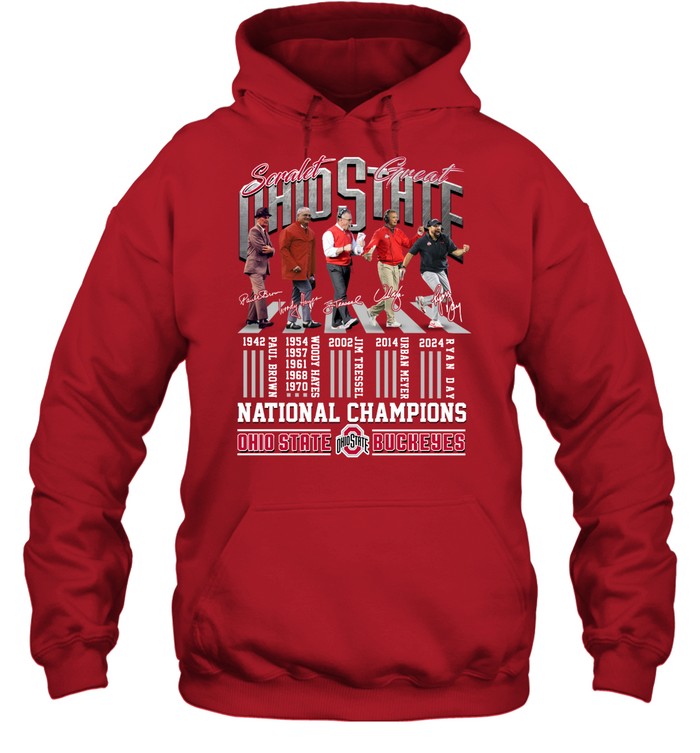 Ohio Coaches-Unisex Shirt, Ohio State Buckeyes Shirt National Champions Limited Edition