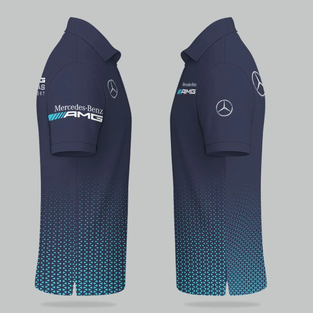 High Quality Customized Men's Mercedes Polo Set MERCEDES-PO+STK-MR01498715