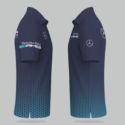 High Quality Customized Men's Mercedes Polo Set MERCEDES-PO+STK-MR01498715