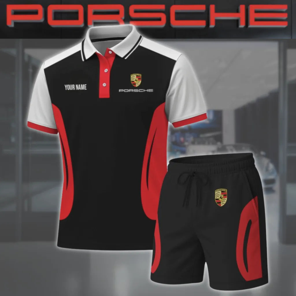 High Quality Customized Men's Porsche Polo Set PORSCHE-PO+STK-PS0741105
