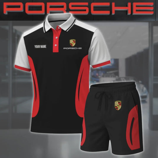 High Quality Customized Men's Porsche Polo Set PORSCHE-PO+STK-PS0741105